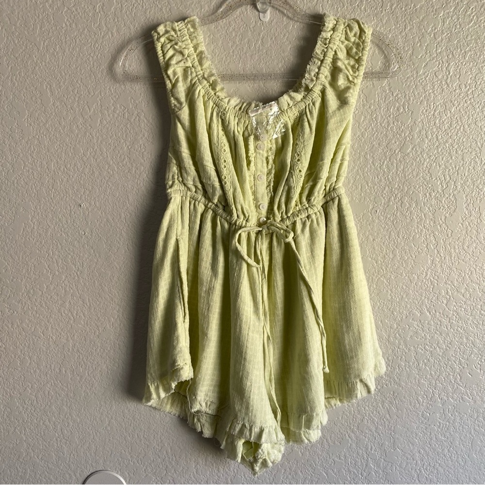Urban Outfitters Light Green Romper NWOT